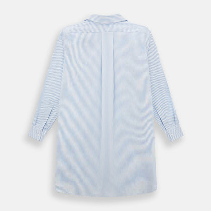 Pale Blue Bengal Stripe Nightshirt Image 2