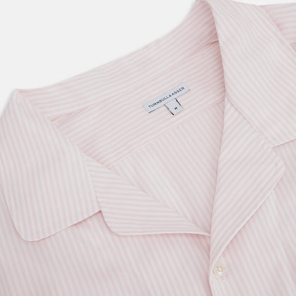Pale Pink Bengal Stripe Nightshirt Image 1