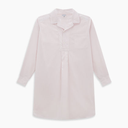 Pale Pink Bengal Stripe Nightshirt Image 5