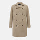 Sand Long Albert Trench Coat 58