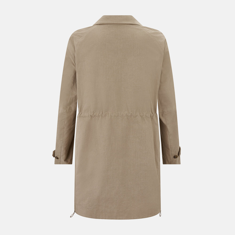 Sand Long Albert Trench Coat 58