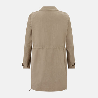 Sand Long Albert Trench Coat Image 2