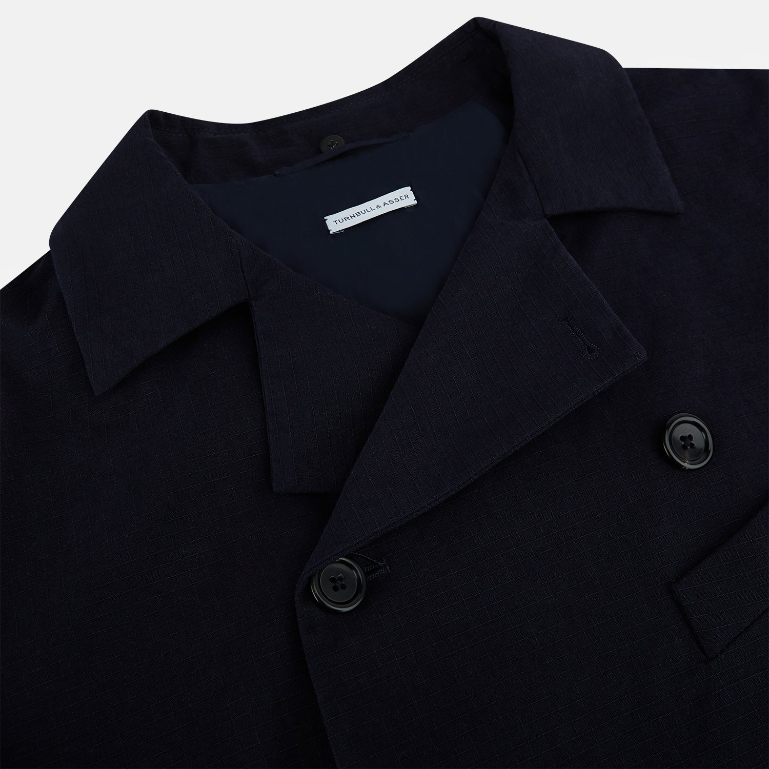 View 2 of product Navy Long Albert Trench Coat 48