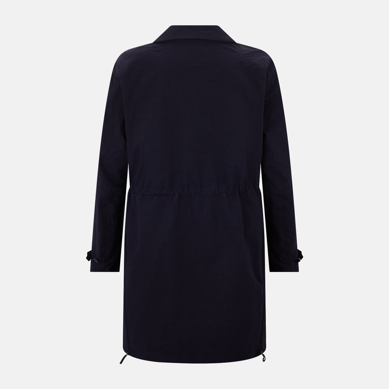 View 3 of product Navy Long Albert Trench Coat 48
