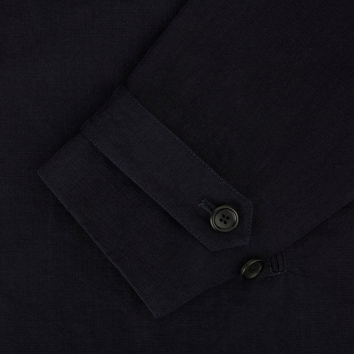 Navy Short Albert Trench Coat Image 3