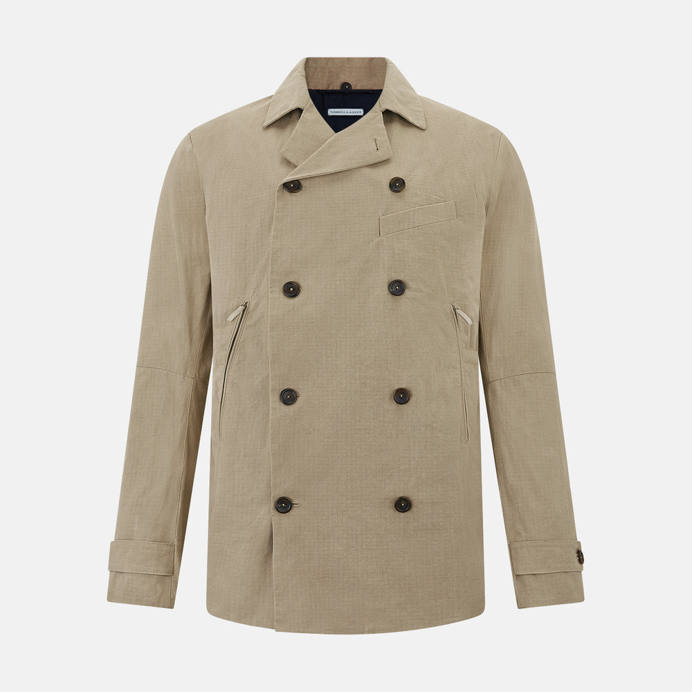 Sand Short Albert Trench Coat 48