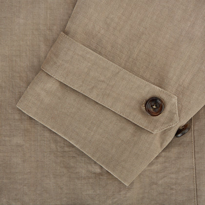 Sand Short Albert Trench Coat Image 3
