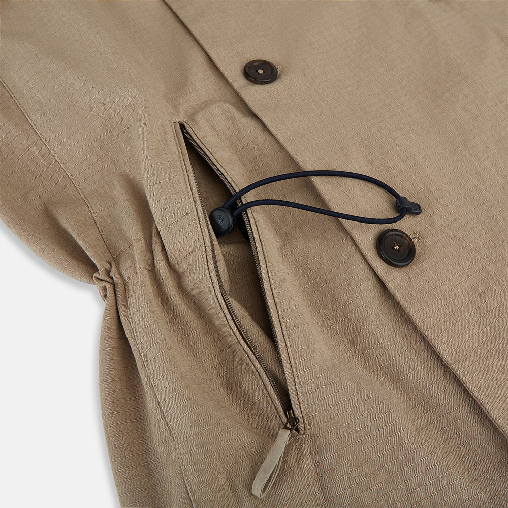 Sand Short Albert Trench Coat 48