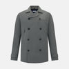 View 1 of product Shadow Grey Short Albert Trench Coat 54