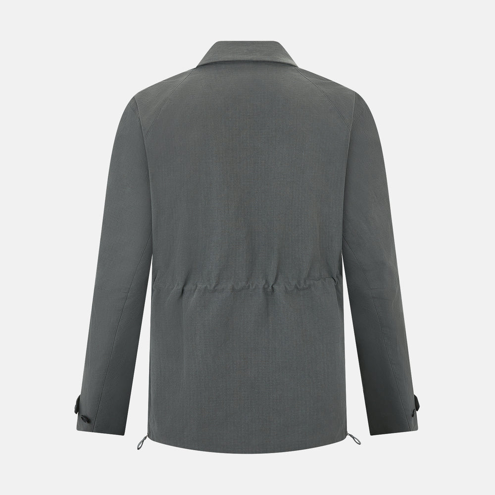 Shadow Grey Short Albert Trench Coat 54