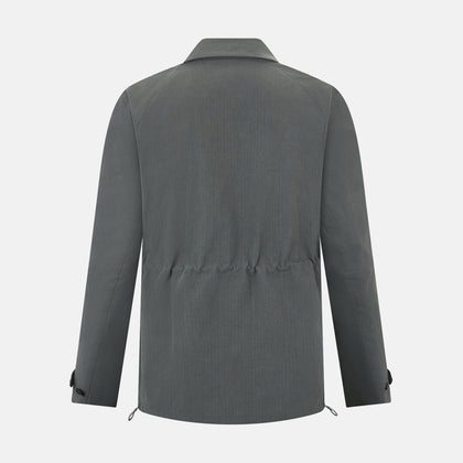 Shadow Grey Short Albert Trench Coat Image 2