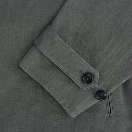 Shadow Grey Short Albert Trench Coat Image 3