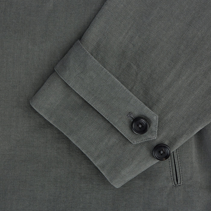 SHORT DB TRENCH COAT SHADOW GREY Image 3