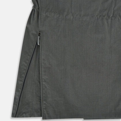 Shadow Grey Short Albert Trench Coat Image 5