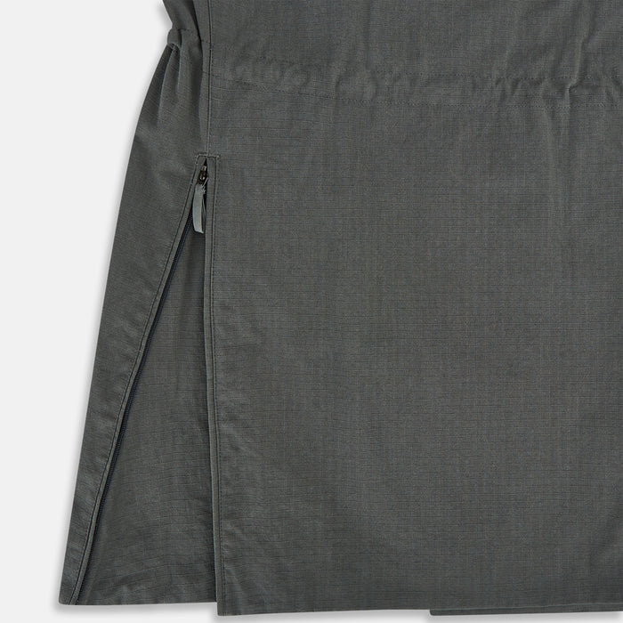 SHORT DB TRENCH COAT SHADOW GREY Image 5