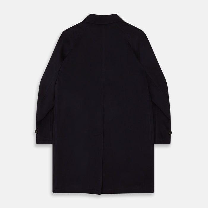 Dark Navy Cashmere Storm System Smith Coat Image 3