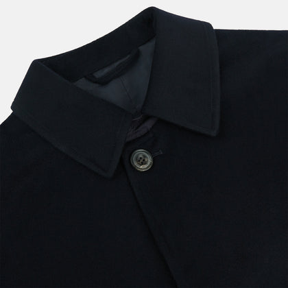 Dark Navy Cashmere Storm System Smith Coat Image 1