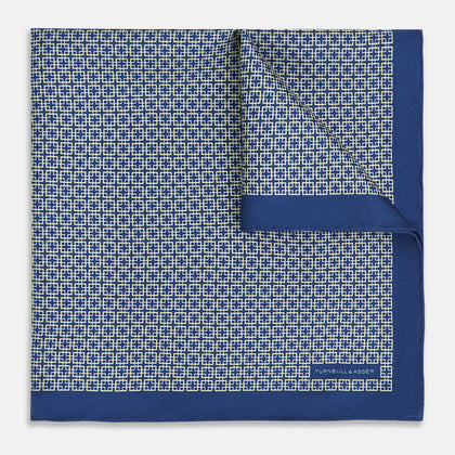 POCKET SQUARE SQUARE PATTERNED BANANA