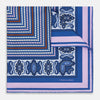 View 1 of product Azzurro Dots and Paisley Silk Pocket Square OS