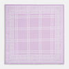 View 4 of product Lilac Paisley Bandana Patterned Silk Pocket Square OS