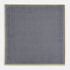 View 6 of product Introducing the Floral Yellow Pocket Square in Silk by Turnbull & Asser UK—a sophisticated square accessory featuring a vibrant yellow border and a black-and-white geometric dot pattern. One corner is tastefully folded to reveal its double-sided design, showcasing a smaller, denser dot motif on the reverse. Perfect for adding a modern touch of flair to any outfit or setting.