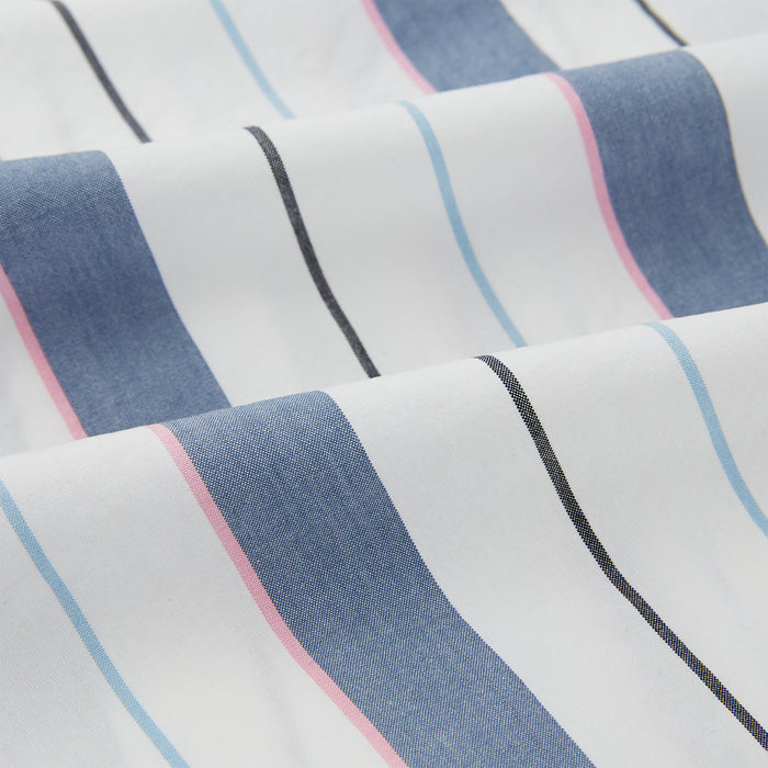 Blue Blazer Stripe Pyjama Shirt Image 5