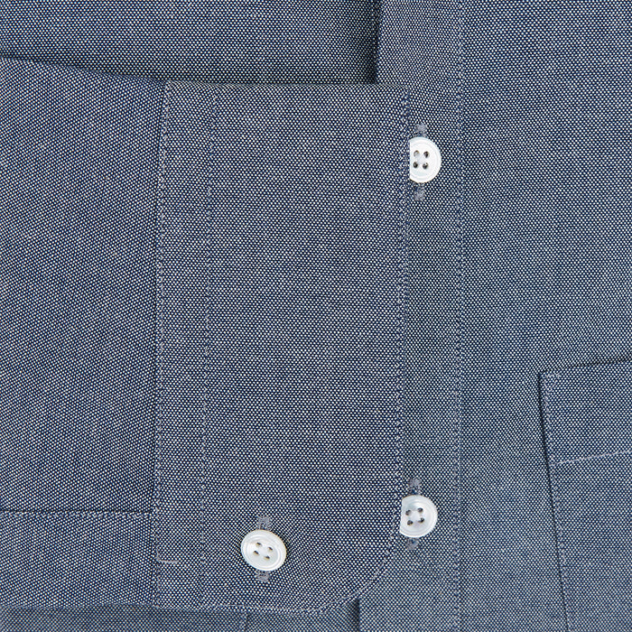 Steel Blue Piccadilly Shirt Image 2