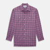 View 1 of product Online Exclusive · Antique Pink Grid Check Piccadilly Shirt 19.0
