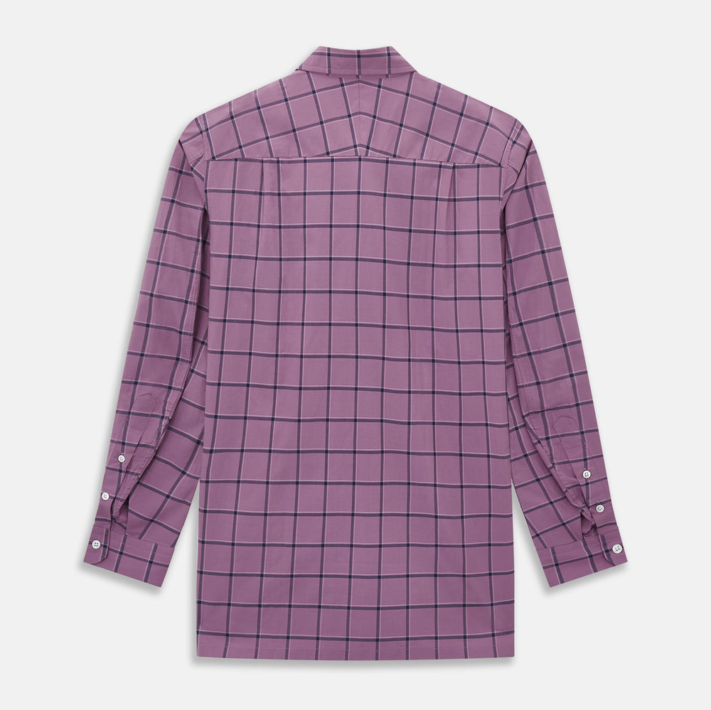 Online Exclusive · Antique Pink Grid Check Piccadilly Shirt 19.0