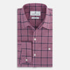 View 4 of product Online Exclusive · Antique Pink Grid Check Piccadilly Shirt 19.0