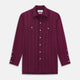 Online Exclusive · Wine Track Stripe Piccadilly Shirt 19.0