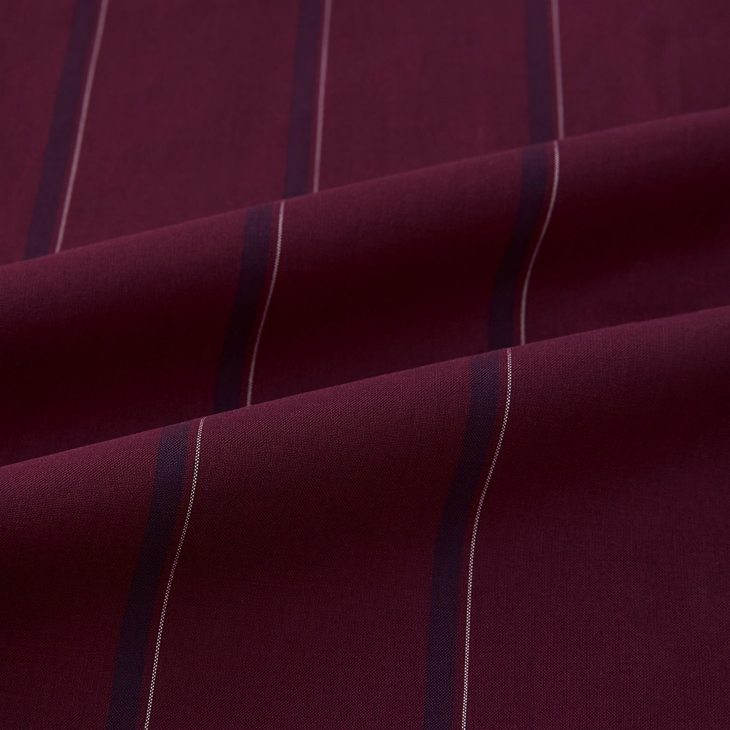 View 6 of product Online Exclusive · Wine Track Stripe Piccadilly Shirt 19.0