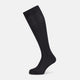 Navy Silk Long Socks 13