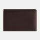 Burgundy Leather Trifold Wallet OS