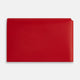 Red Leather Trifold Wallet OS