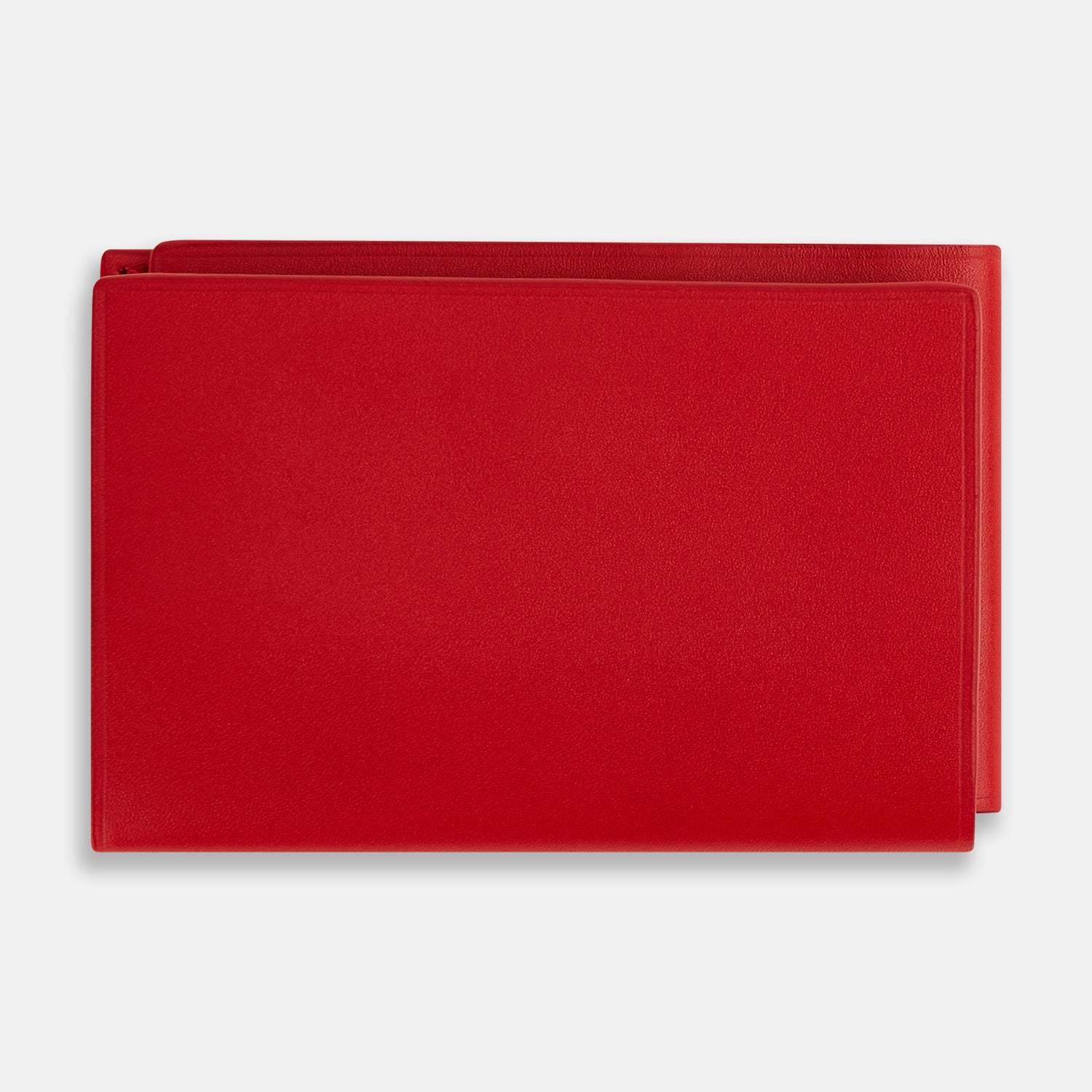 View 5 of product Red Leather Trifold Wallet OS