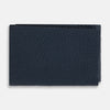 View 5 of product Navy Full-Grain Leather Trifold Wallet OS