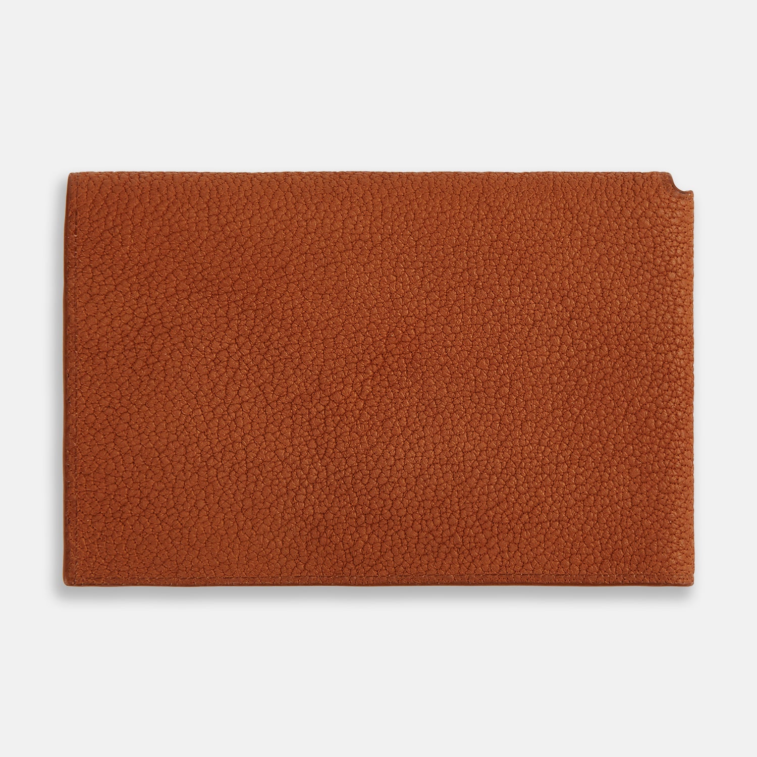 View 1 of product Cognac Full-Grain Leather Trifold Wallet OS