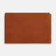 Cognac Full-Grain Leather Trifold Wallet OS