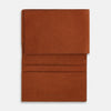 View 2 of product Cognac Full-Grain Leather Trifold Wallet OS