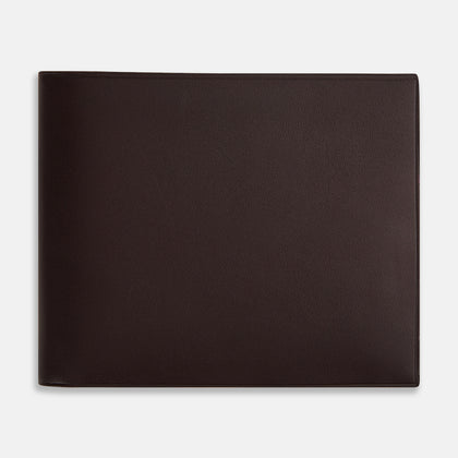 Burgundy Leather Bi-Fold Wallet