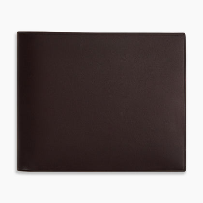 Burgundy Leather Bi-Fold Wallet Image 4