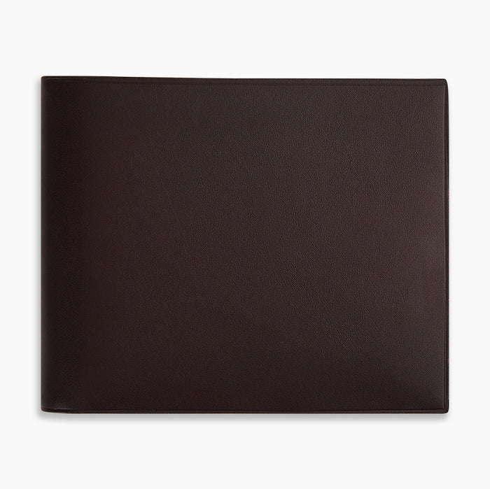Burgundy Leather Bi-Fold Wallet Image 4