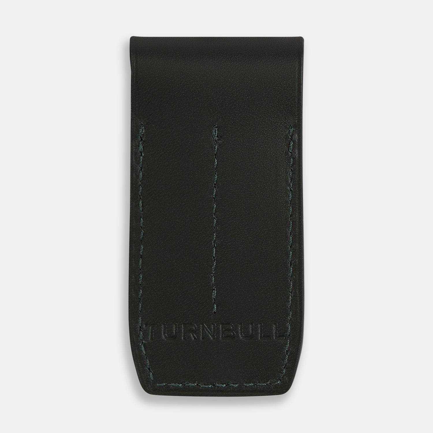 View 5 of product Forest Green Leather Collar-Stay Holder OS