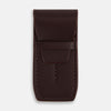 View 1 of product Burgundy Leather Collar-Stay Holder OS