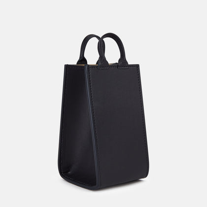 Navy Leather Pen holder Image 1