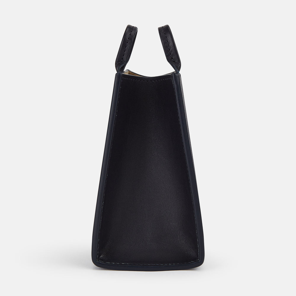 Navy Leather Pen holder OS