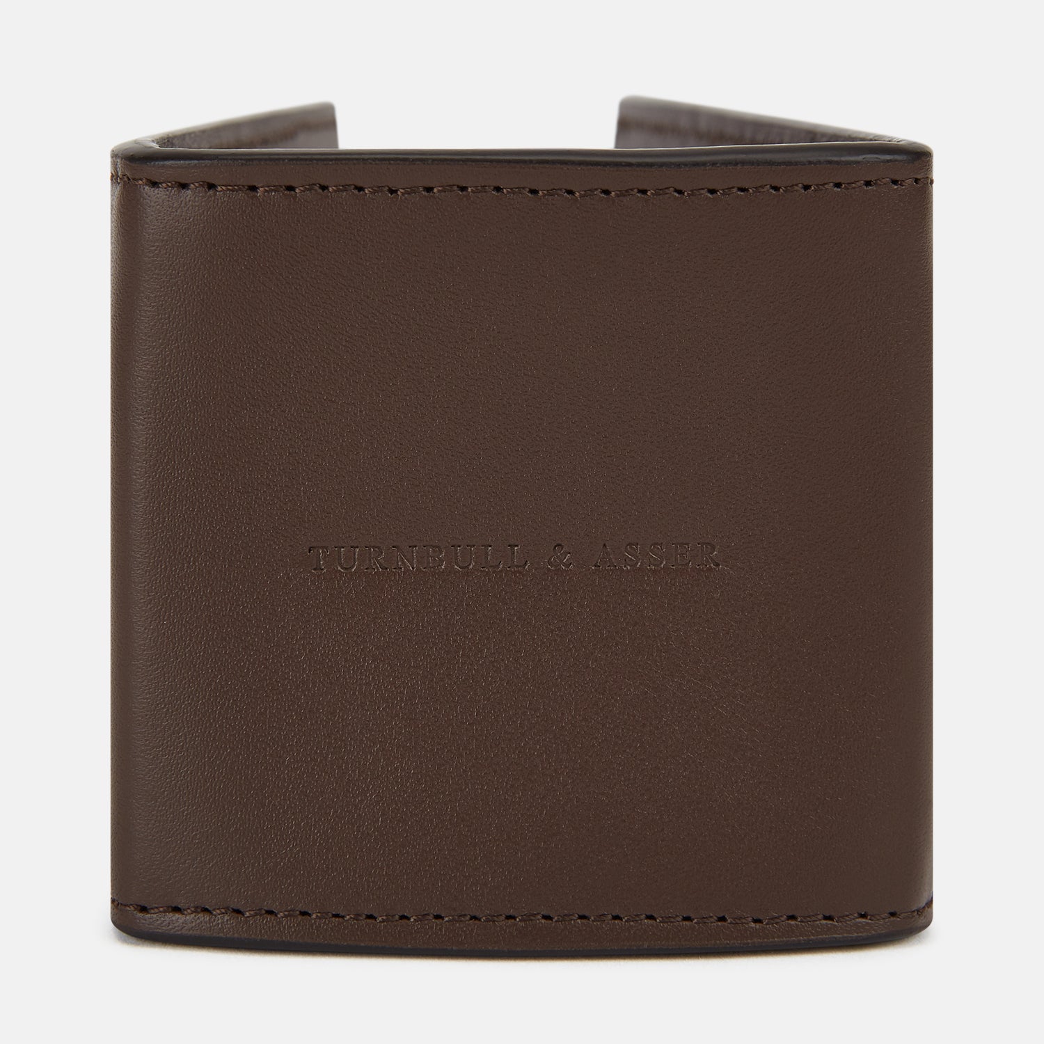 View 5 of product Dark Chocolate Leather Pen holder OS