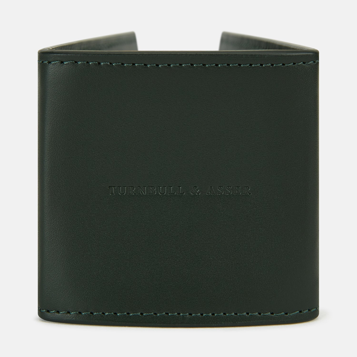 View 5 of product Forest Green Leather Pen holder OS