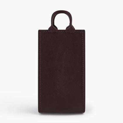 Burgundy Leather Pen holder Image 5